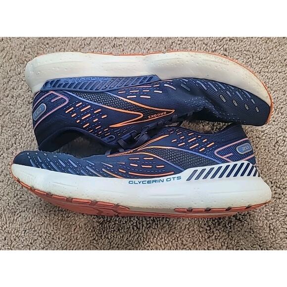 Brooks Glycerin GTS Men’s Size 12D Running Walking Athletic Shoes GUC - Picture 10 of 11